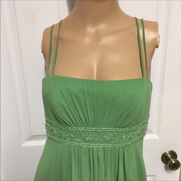 David's Bridal Dresses Davids Bridal Dress Formal Prom Size 2 Green